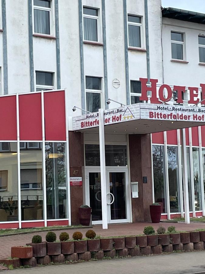 Hotel Bitterfelder Hof Eksteriør bilde