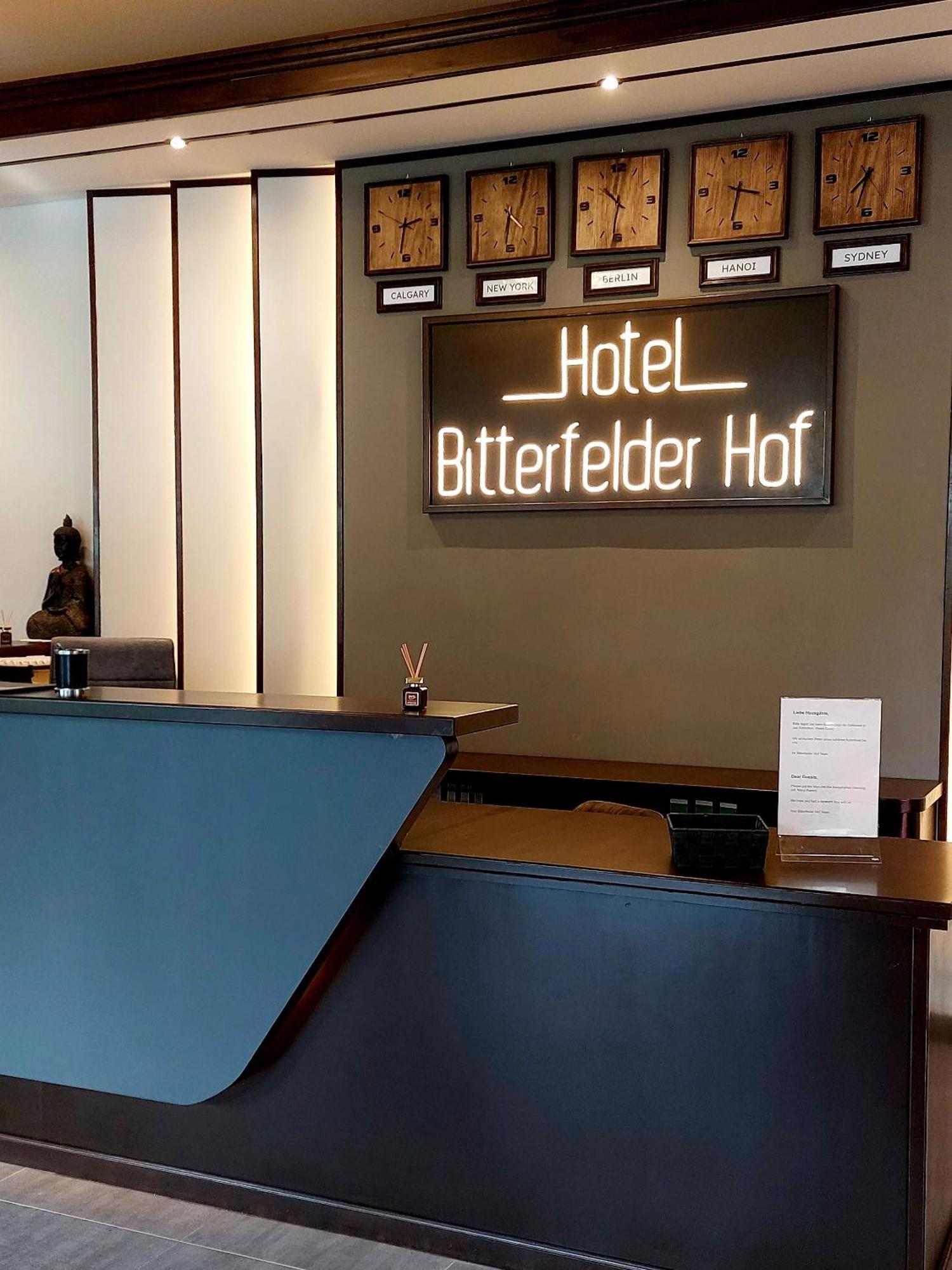 Hotel Bitterfelder Hof Eksteriør bilde